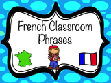 French Classroom Phrases Posters