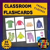 French Clothing Flashcards Les vêtements Flashcards