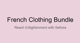 French Clothing Thematic Bundle