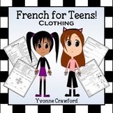 French Clothing Words Clothes | Les Vêtements en Français 