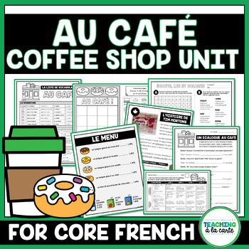 Preview of French Coffee Shop Unit – Le Café Français et La Nourriture