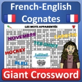 French Cognates Les Mots Apparentés Fun Early Finisher or 