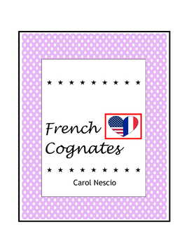 Preview of French Cognates ~ Loto + Crossword Puzzle + Word Cloud Game + Word Search