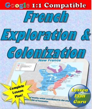 Preview of French Colonization and Exploration of the New World Lesson Plan