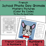 French Color By Number Back To School Picture Day Dapper H