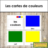 French - Colors - Les cartes de couleur (Toddler)