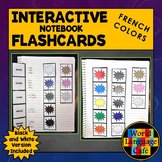 French Colors Flashcards Interactive Notebook Flashcards L