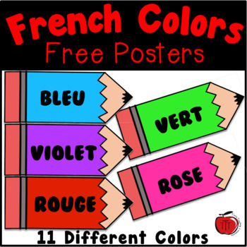 Preview of French Colors Posters