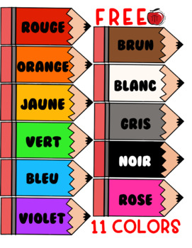 colors in french