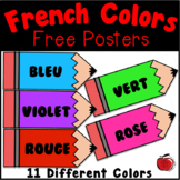 French Colors Posters