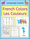 French Colors Vocabulary - Les Couleurs Activities