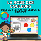 French Colour Wheel Digital Art Lesson | La Roue des Couleurs