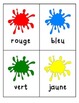 French Colour Word Flashcards by Lisa McAvoy | Teachers Pay Teachers