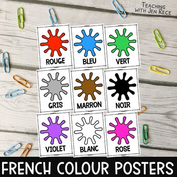 Preview of French Colour Posters