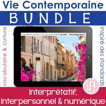 Preview of French Contemporary Life BUNDLE