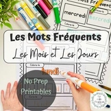 French || Core French || FSL || Primary Sight Words: Les J