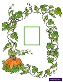 French Counting Pumpkin Vine