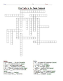 French Crossword Puzzle - Être Verbs in the Passé Composé