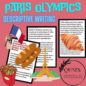 Preview of French Culinary Spectacle of Flavor at Paris Summer Olympics Descriptive Writing