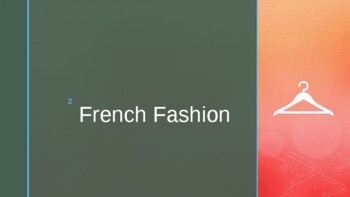 Preview of French Culture - French Fashion