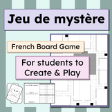 French Customizable Clue-like Board Game - Jeu de mystère 