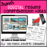 French DIGITAL reading comprehension tasks CANADIAN LANDMARKS