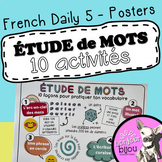 French Daily 5 Word Work Posters