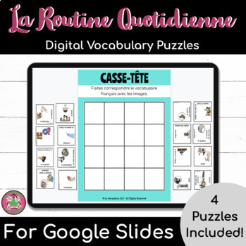 Routine Quotidienne Worksheets Teaching Resources Tpt