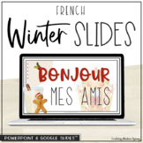 French Daily Slides | Winter Theme