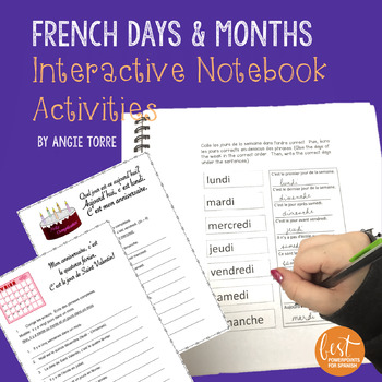 Days Of The Week Activities In French Worksheets Tpt