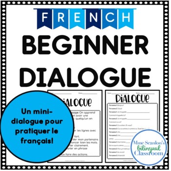 Preview of French Dialogue