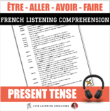 Être, Aller, Avoir, Faire - Beginner French Listening Comp