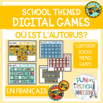 Preview of French Digital Games - Où est l'autobus?