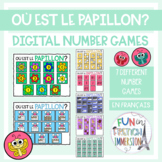 French Digital Number Games - Où est le papillon?