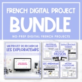 French Digital Project Bundle | les projets de recherche