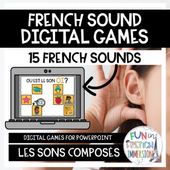 Preview of French Digital SOUND Games - GROWING BUNDLE