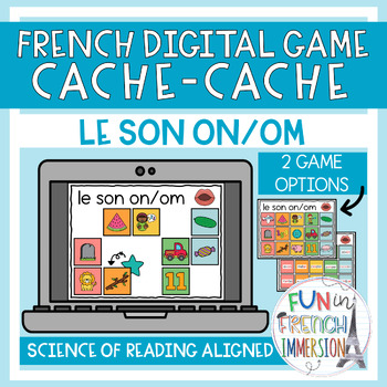 French Digital SOUND Games - Où est le son «ON»? by Fun in French Immersion