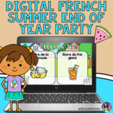 French Digital Summer End of Year Party | French Last Day 