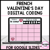 French Digital Valentine's Day Coding  | Le Codage de La S