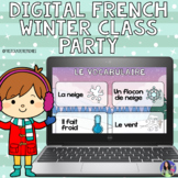 French Digital Winter Party for Google Slides™ | Fête d'hi