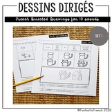 French Directed Drawing 10 blended sounds (les sons composés)