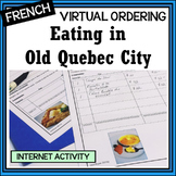 French Distance Learning Friendly-Eating in Old Quebec Cit