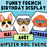French Dog Birthday Display | Bonne Fête Affichage
