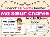 French ER Verb Printable Reader & Build-A-Book | Les verbe