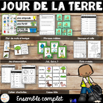 Preview of French Earth Day Bundle - Jour de la Terre - Ensemble complet