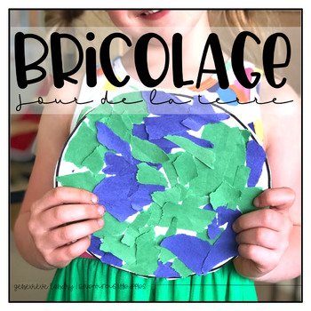 Preview of French Earth Day Paper Craft