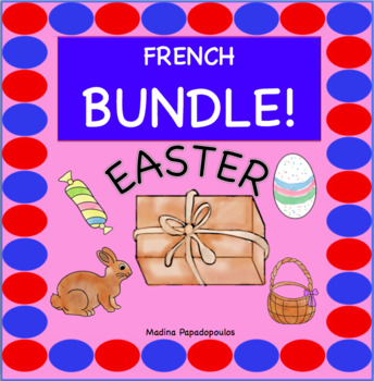 Preview of French Easter BUNDLE