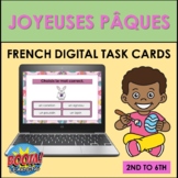French Easter Vocabulary: Pâques (2nd to 6th) BOOM CARDS