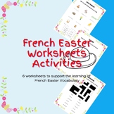 French Easter Worksheets Activity
