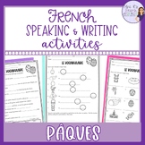 French Easter worksheets & speaking for core & immersion: 